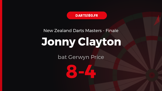 Jonny Clayton bat Gerwyn Price 8-4 — New Zealand Darts Masters 2026