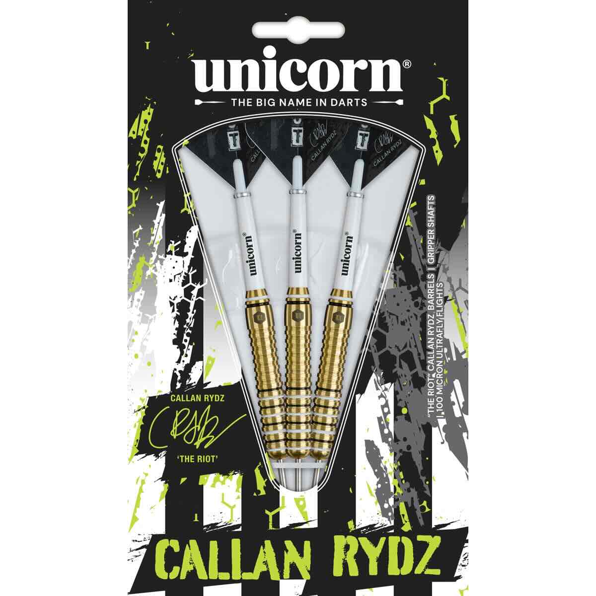 Unicorn Callan Rydz Laiton – Packaging Fléchettes Callan Rydz - Darts180