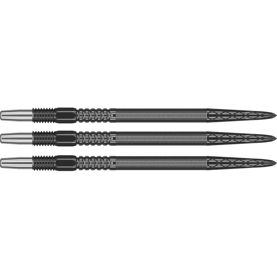 Target Swiss Points DX – Pointes Swiss 35mm Noires Fléchettes - Darts180