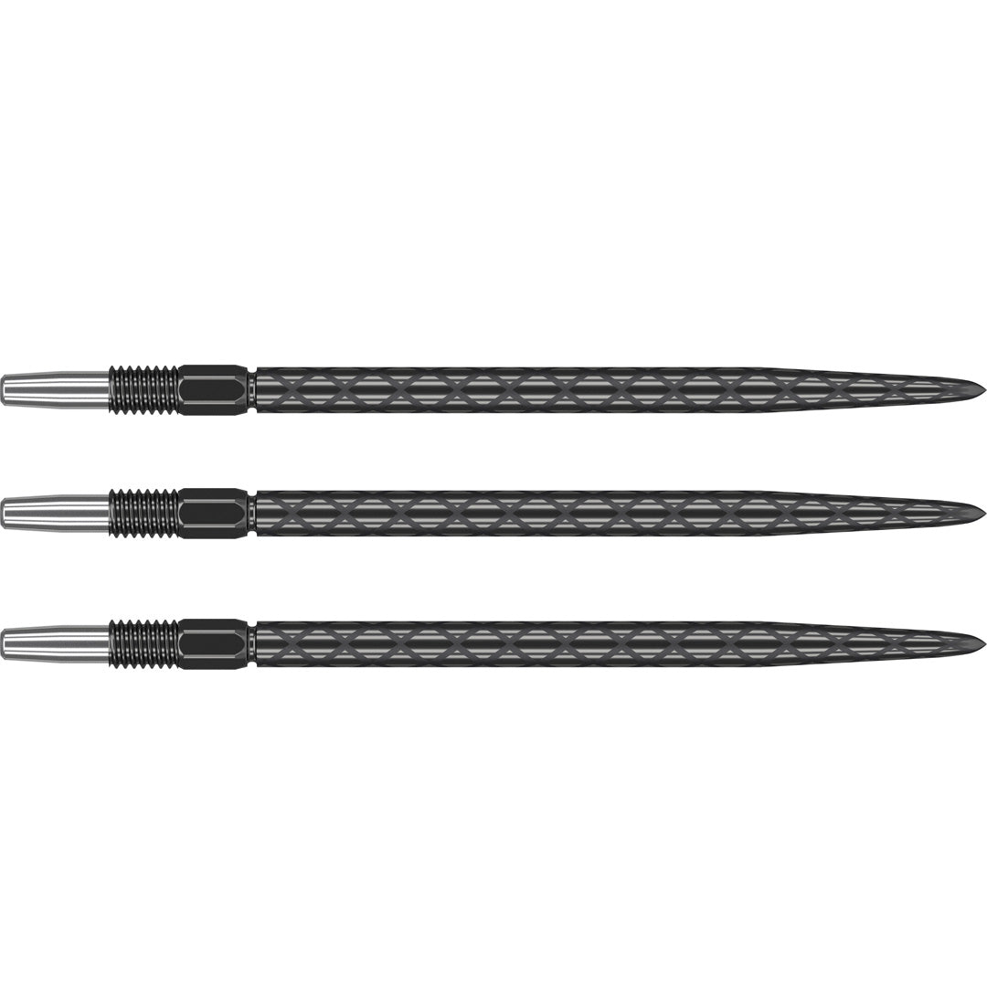 Target Swiss Points Diamond Pro – Pointes Diamond Noires 40mm - Darts180