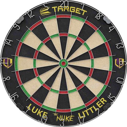 Target Luke Littler Dart Board Set – Vue Ensemble Coffret Fléchettes - Darts180