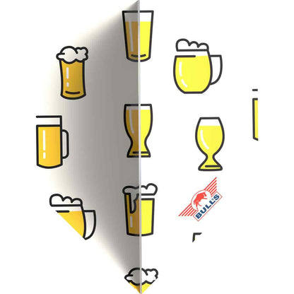Bull's Design 100 Beer Cartoons No.2 Flights