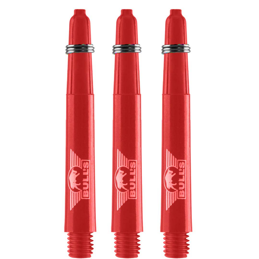 Bull's Nylon Dura Shafts – Tiges Rouge InBetween Fléchettes - Darts180