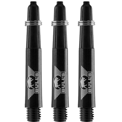 Bull's Nylon Dura Shafts – Tiges Noir Short - Darts180