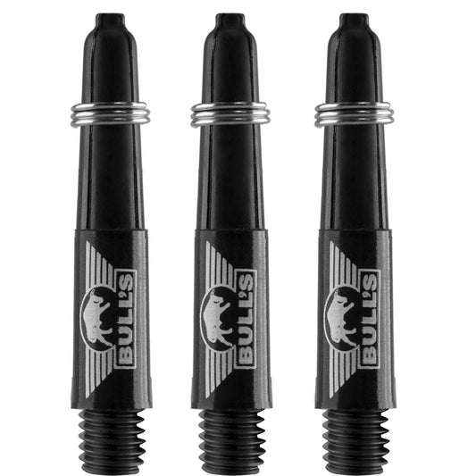 Bull's Nylon Dura Shafts – Tiges Noir XShort - Darts180