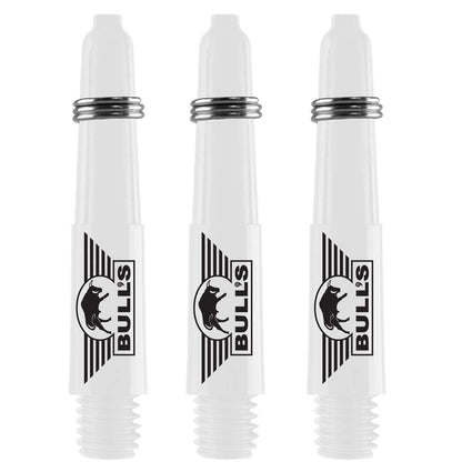 Bull's Nylon Dura Shafts – Tiges Blanc XShort - Darts180