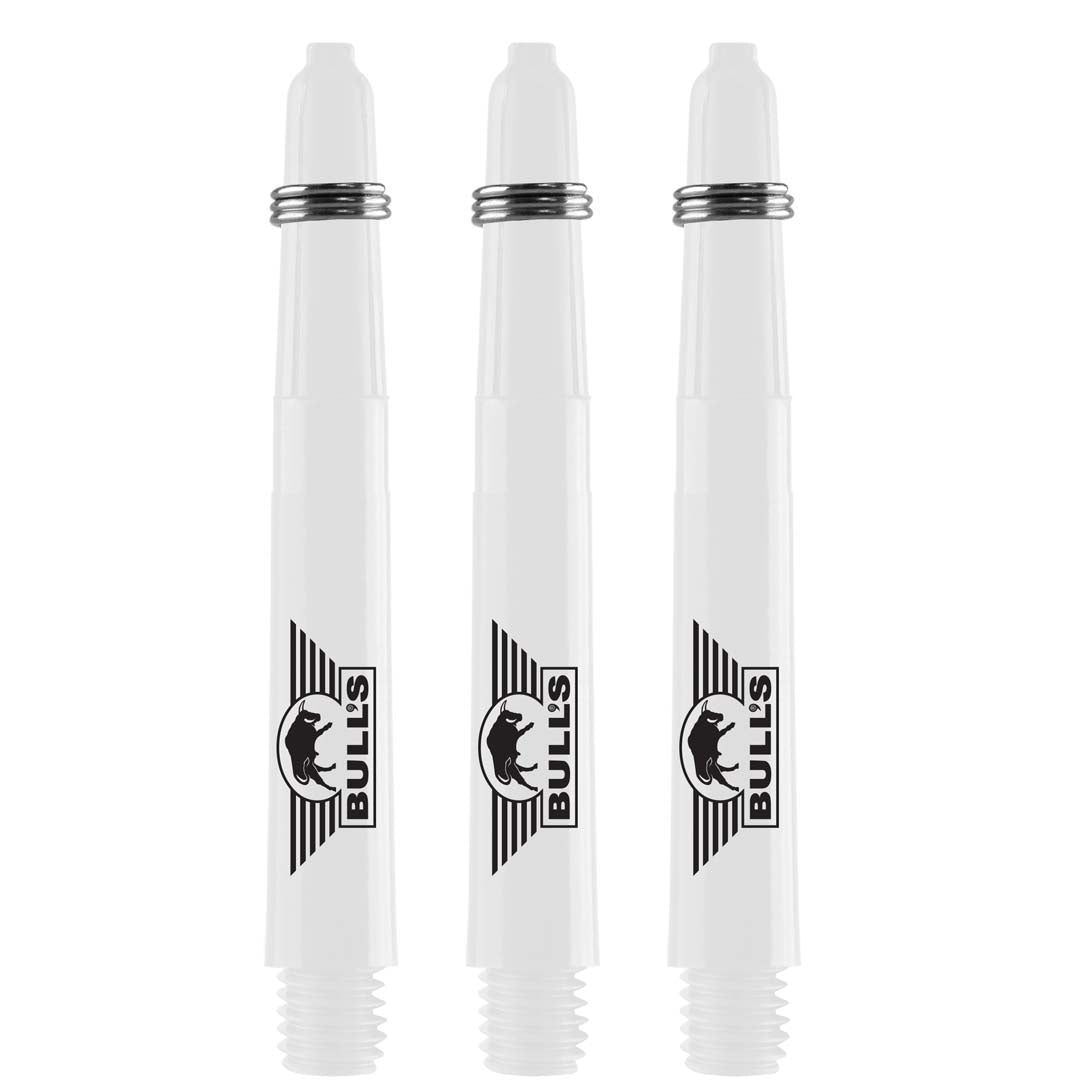 Bull's Nylon Dura Shafts – Tiges Blanc InBetween Fléchettes - Darts180