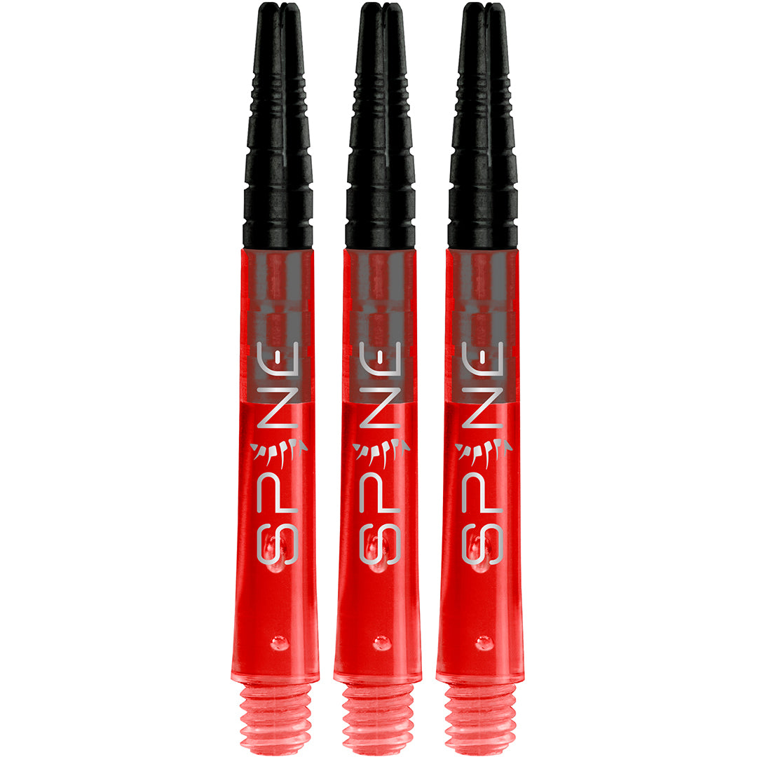 Bull's Spine Shafts – Tiges Rouge Medium Fléchettes - Darts180