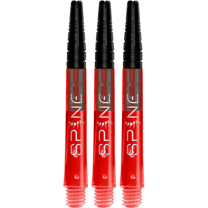 Bull's Spine Shafts – Tiges Rouge Medium Fléchettes - Darts180