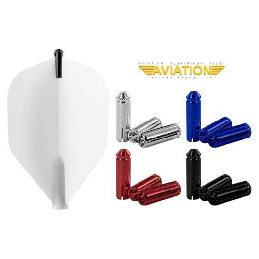 Bull's Aviation Protections De Flights – Vue Ensemble Protections Ailettes - Darts180