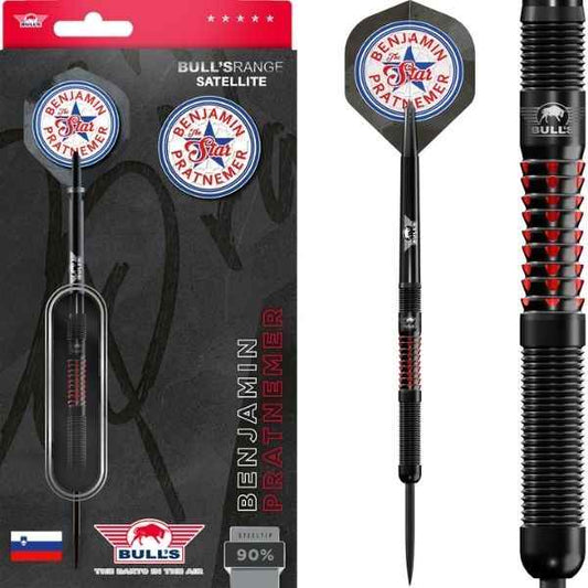 Bull's Benjamin Pratnemer 90% – Vue Ensemble Fléchettes Signature - Darts180