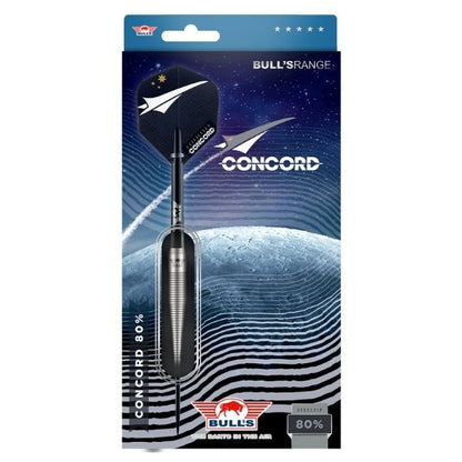 Bull's Concord 80% – Vue Détail Barrel Fléchettes 80% 3 - Darts180