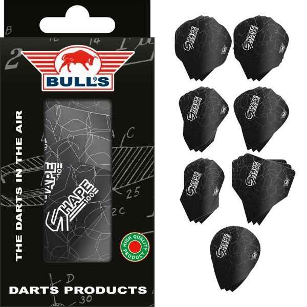 Bull's Flight Shape Testkit – Kit de Test Formats Ailettes Fléchettes - Darts180