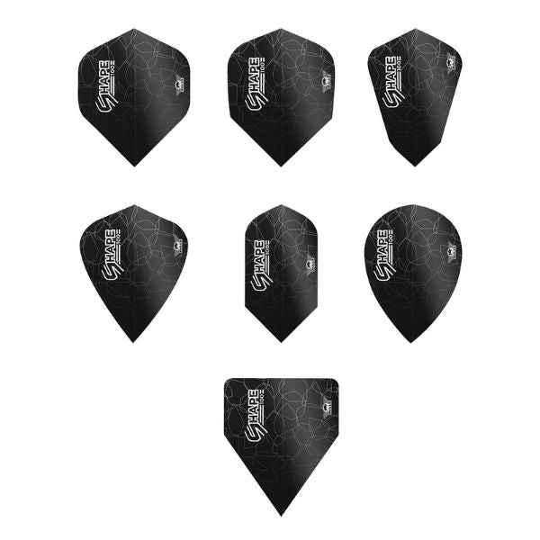 Bull's Flight Shape Testkit – Contenu Kit Ailettes Formats Variés - Darts180