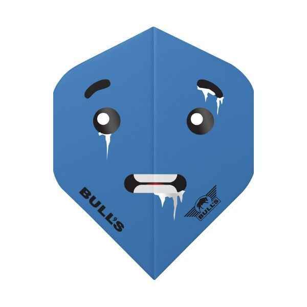 Bull's Smiley 100 Cold No.2 – Ailettes Fléchettes Motif Froid - Darts180