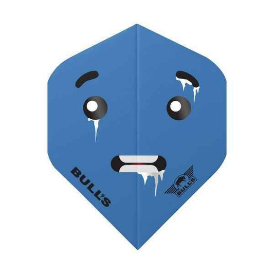 Bull's Smiley 100 Cold No.2 – Ailettes Fléchettes Motif Froid - Darts180