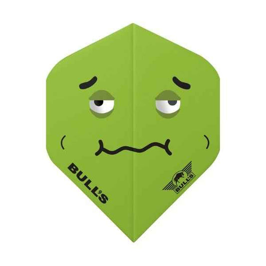 Bull's Smiley 100 Sick No.2 – Ailettes Fléchettes Motif Malade - Darts180