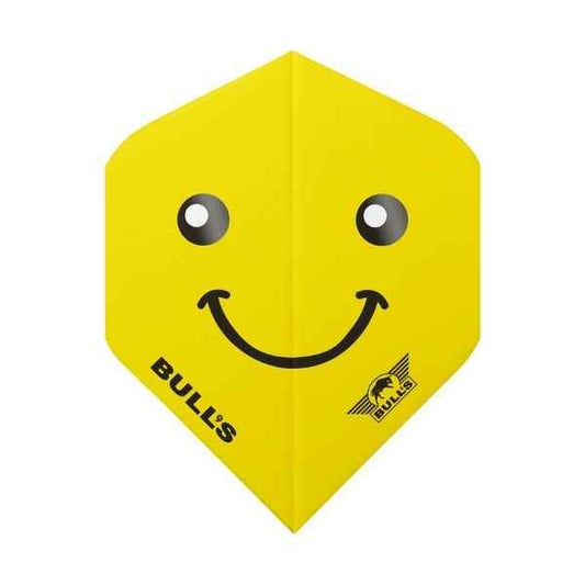 Bull's Smiley 100 Smile No.2 – Ailettes Fléchettes Motif Sourire - Darts180