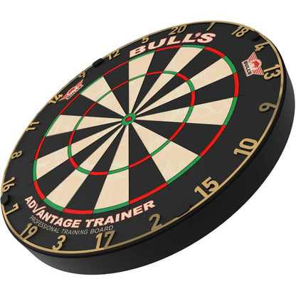 Bull's Gold Advantage Cible Entraînement – Vue de Côté - Darts180