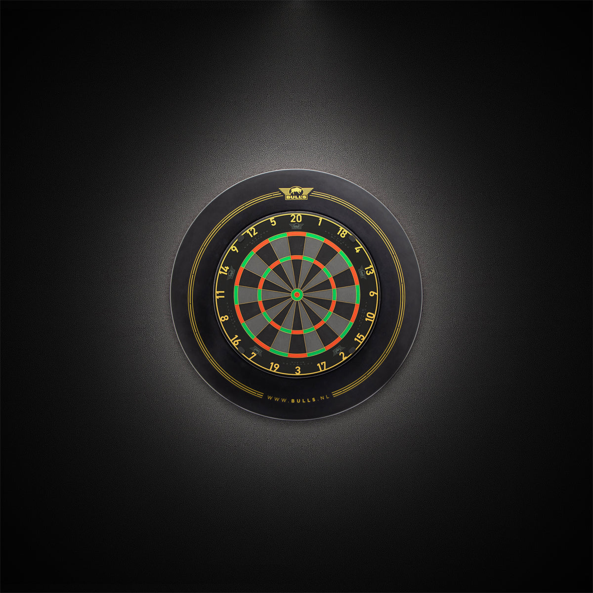 Bull's Advantage Black Dartboard – Ambiance Salon - Darts180