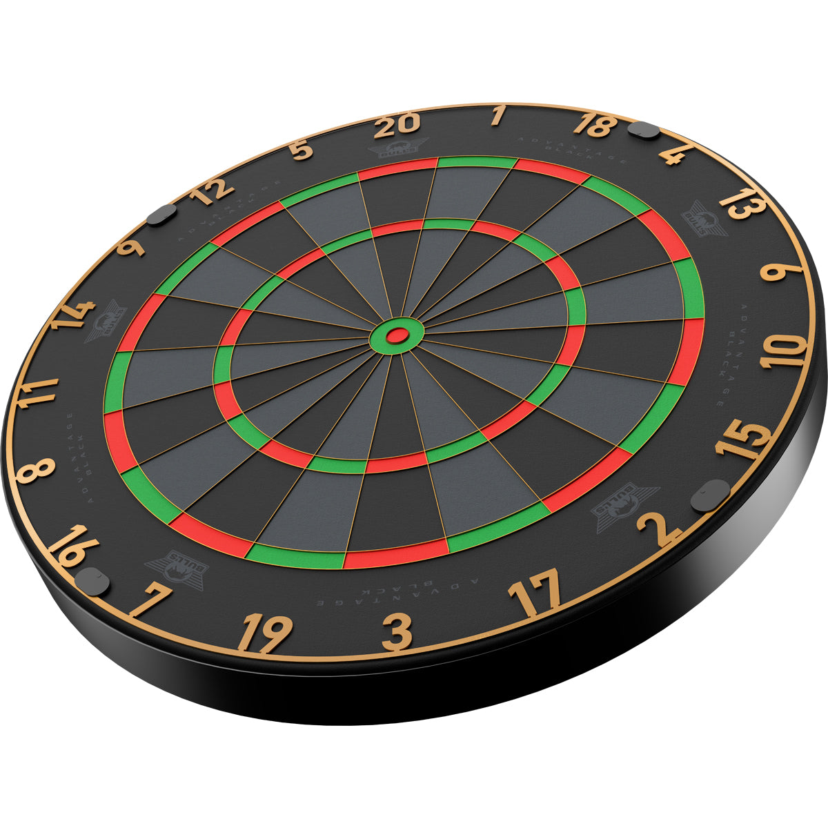 Bull's Advantage Black Dartboard – Vue Dynamique - Darts180