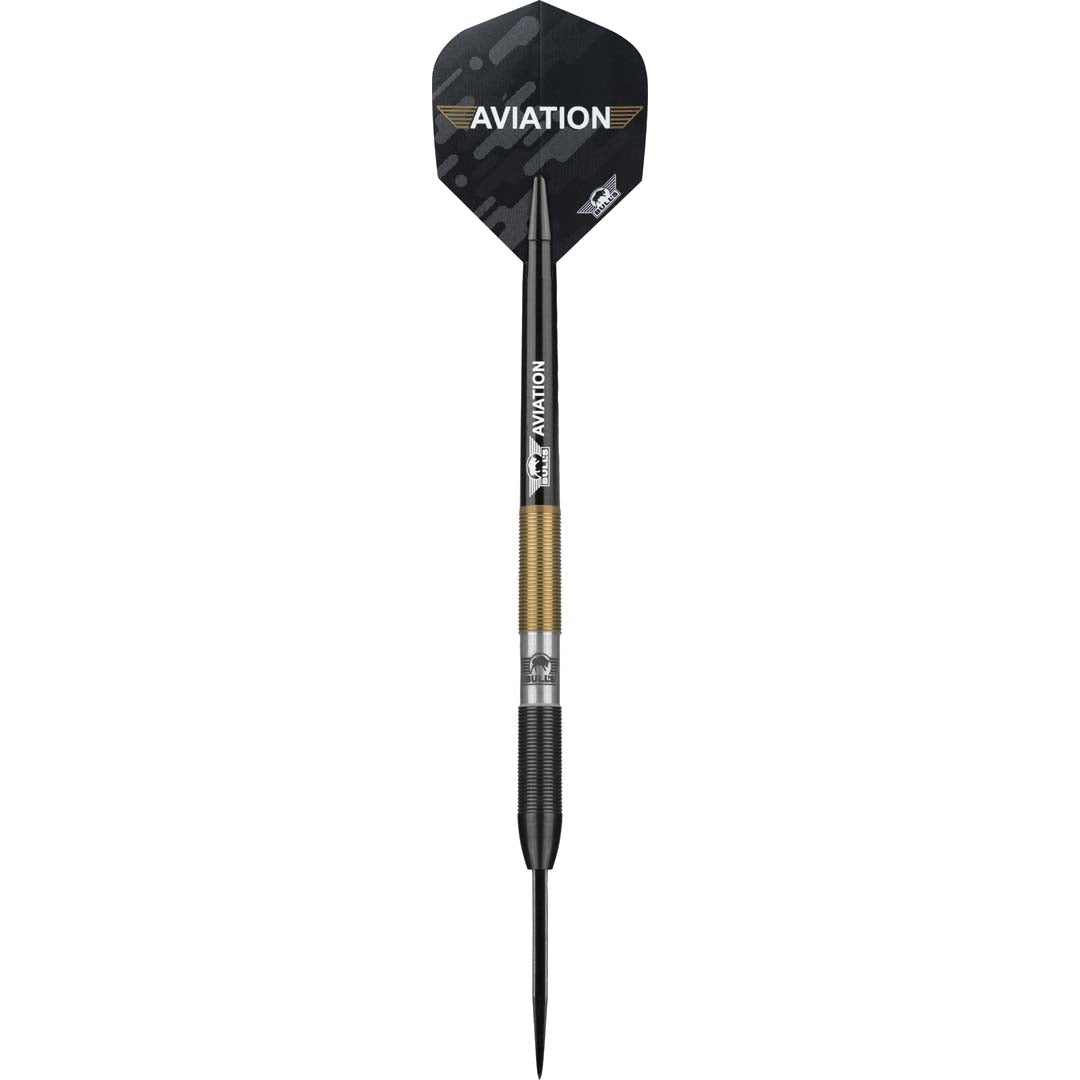 Bull's Aviation 90% – Vue Barrel Détail Tungstène - Darts180