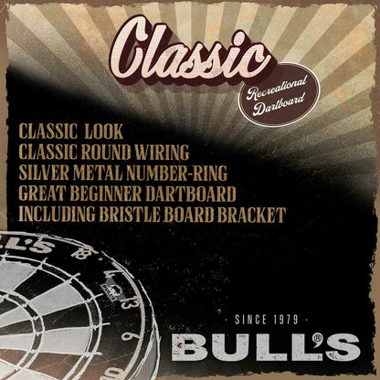 Bull's The Classic Dartboard – Caractéristiques - Darts180