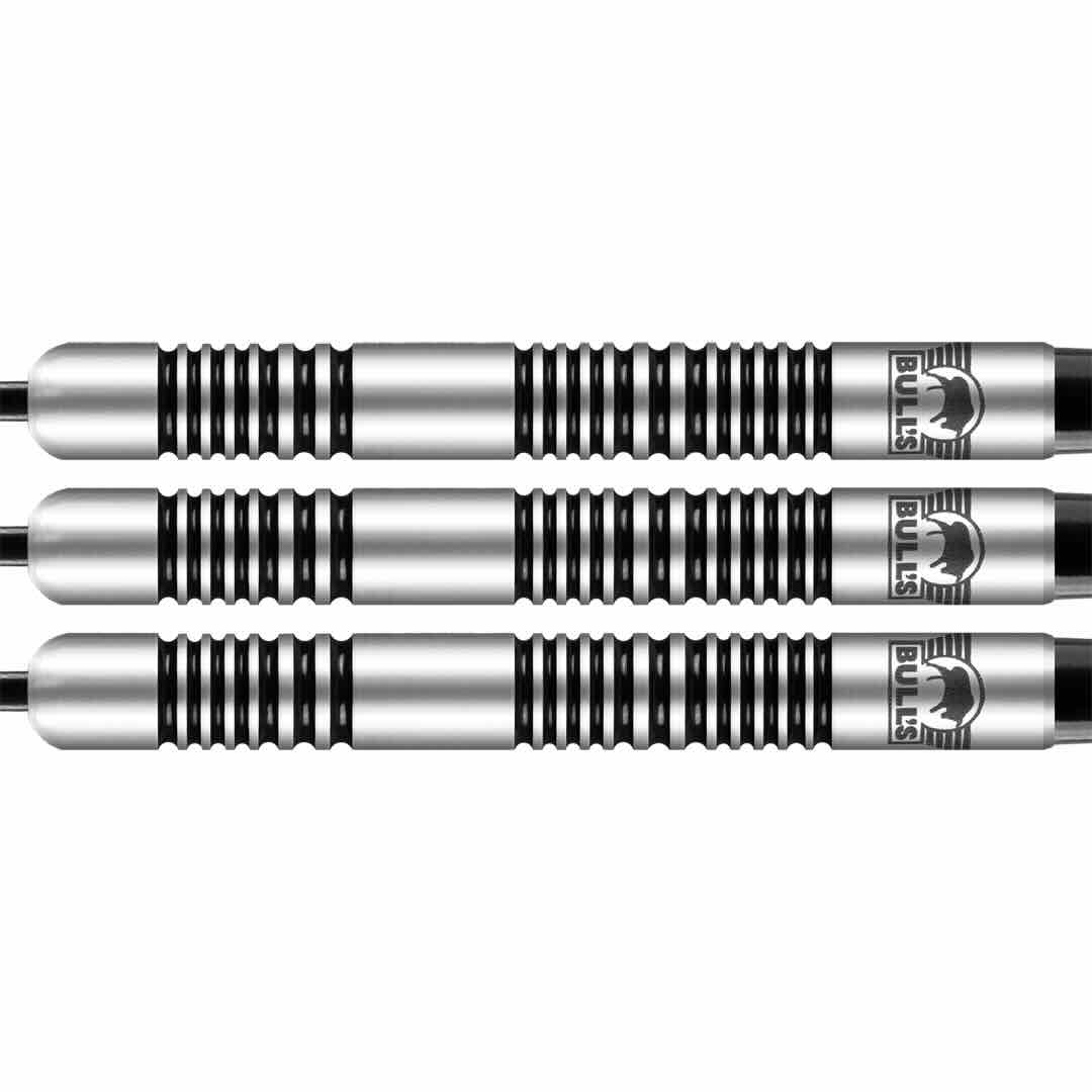 Bull's Lightning White 90% – Vue Détail - Darts180