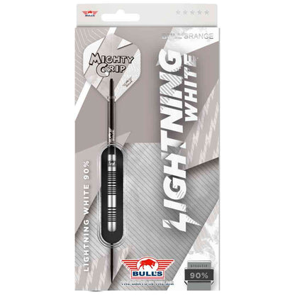 Bull's Lightning White 90% – Packaging - Darts180
