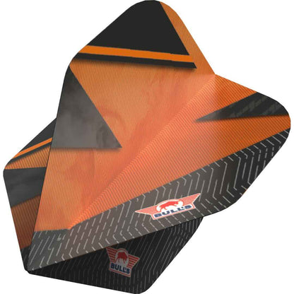 Bull's Series 100 Lightning Orange No.2 – Vue Dynamique - Darts180