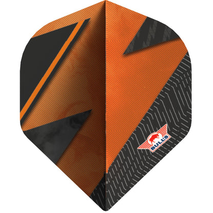 Bull's Series 100 Lightning Orange No.2 – Ailettes Fléchettes - Darts180