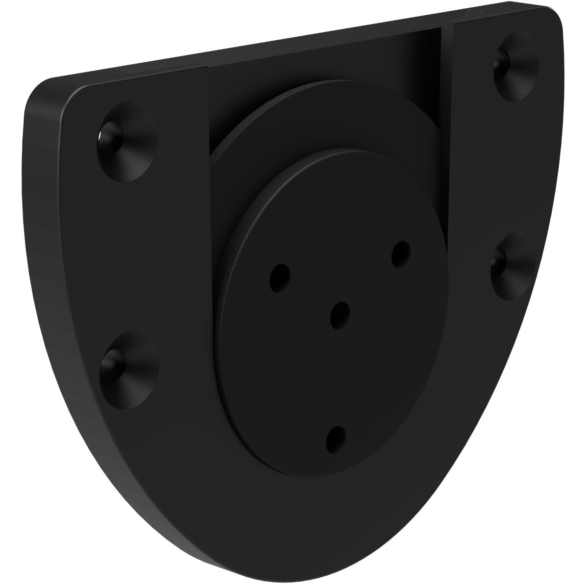 Bull's Advantage Black Dartboard – Support Fixation Murale Vue Côté 2 - Darts180