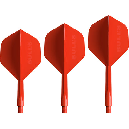 Bull's Union Pro Flight System – Ailettes Rouge No.6 - Darts180
