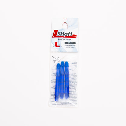 L-Style L-Shaft Locked Straight Bleus – Vue Tige Bleue 3 - Darts180