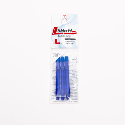 L-Style L-Shaft Locked Straight Bleus – Vue Tige Bleue 4 - Darts180