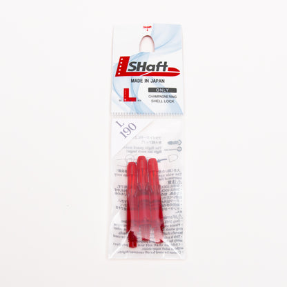 L-Style L-Shaft Locked Straight Rouges – Vue Tige Rouge 2 - Darts180