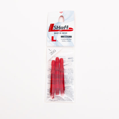 L-Style L-Shaft Locked Straight Rouges – Vue Tige Rouge 3 - Darts180