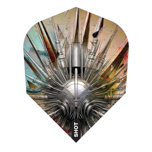 Ailettes Gnarly Shredda No.6 - visuel 1 darts180