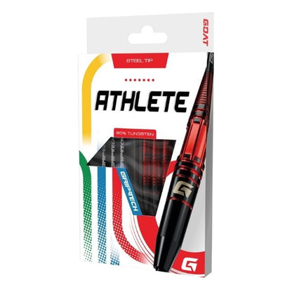 GOAT Athlete Rouge 90% – Vue Ensemble Set Fléchettes 1 - Darts180