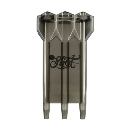 Shot Inked Dart Étui Badlands Bleu – Vue Intérieure Compartiments - Darts180