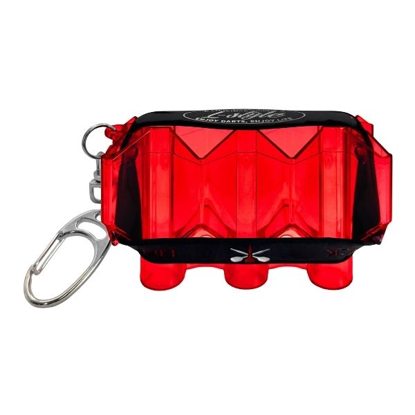 L-Style Krystal Flight Case SP Rouge – Étui Ailettes Rouge Fléchettes - Darts180
