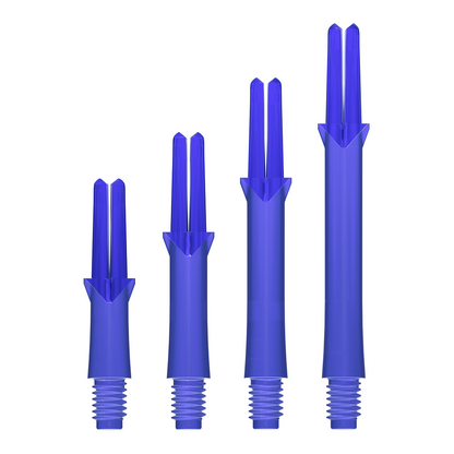 L-Style L-Shaft Locked Straight Bleus – Tige L-Shaft Droite Bleue - Darts180