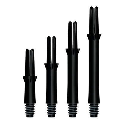 L-Style L-Shaft Locked Straight Noirs – Tige L-Shaft Droite Noire - Darts180