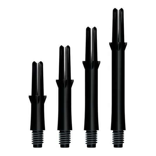 L-Style L-Shaft Locked Straight Noirs – Tige L-Shaft Droite Noire - Darts180