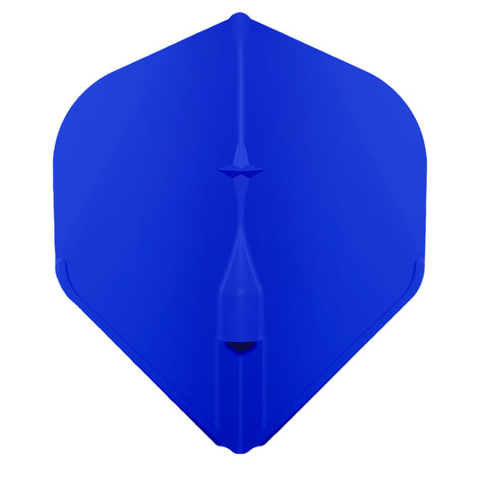 L-Style L1EZ Standard Bleues – Vue Tige Champagne Bleue - Darts180