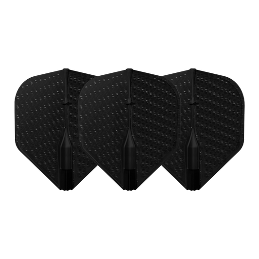 L-Style L1EZ Dimple Standard Noires – Set Tiges Champagne Dimple Noires - Darts180