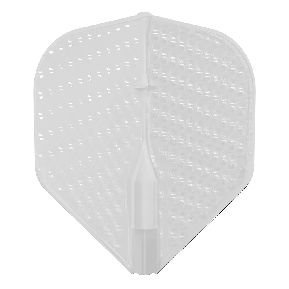 L-Style L1EZ Dimple Standard Blancs – Vue Tige Dimple Blanche - Darts180