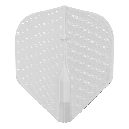 L-Style L1EZ Dimple Standard Blancs – Vue Tige Dimple Blanche - Darts180