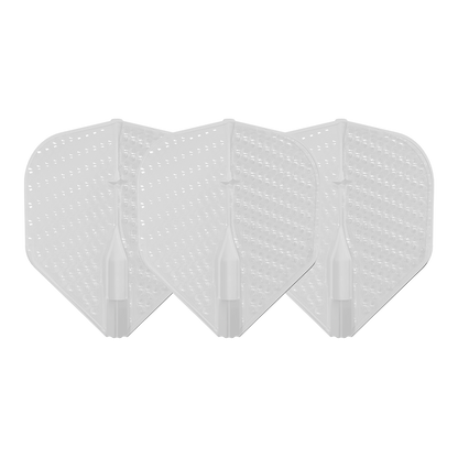 L-Style L1EZ Dimple Standard Blancs – Set Tiges Champagne Dimple Blancs - Darts180