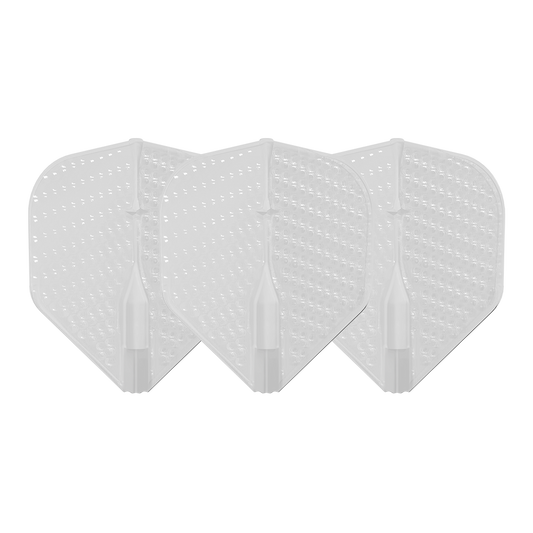 L-Style L1EZ Dimple Standard Blancs – Set Tiges Champagne Dimple Blancs - Darts180